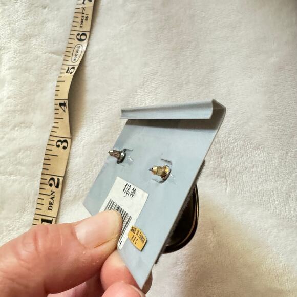 Bundle of 3 Pairs 80s Fashion Pierced Earrings Lerner, Edgar Berebi and Mervyns - Picture 12 of 12